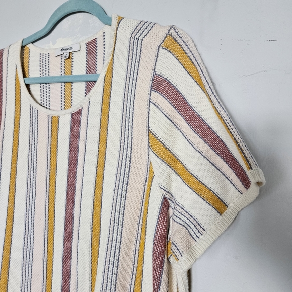 NWT Madewell Blakley Stripe Sweater Tee | 2X - Picture 5 of 6